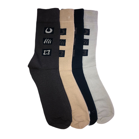 TYPES OF MEN'S SOCKET SOCKS WITH THREE PATTERNS