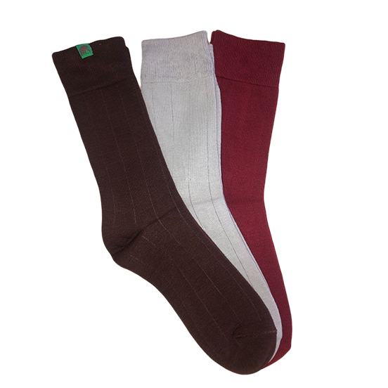 TYPES OF MEN'S SOCKET SOCKS WITH LINE PATTERN FROM LENGTH