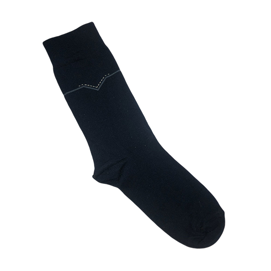MEN'S SOCKET SOCKS WITH LINE PATTERN