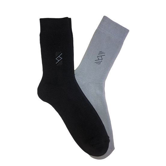 SQUARE PATTERN MEN'S SOCKET SOCKS