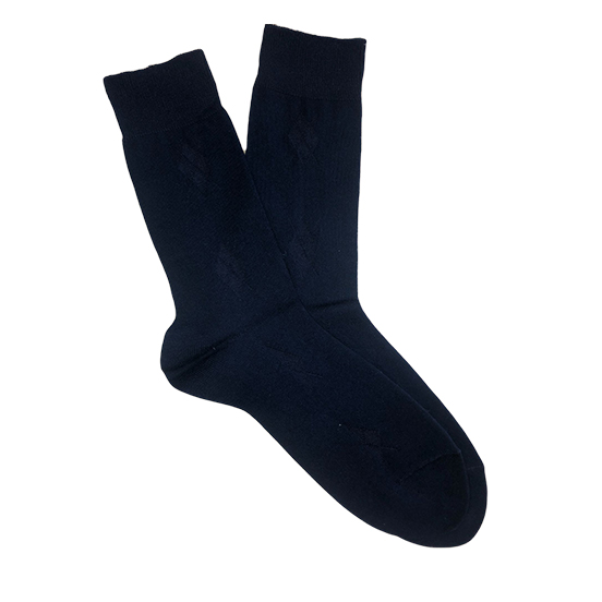 MEN'S SOCKET SOCKS WITH SMALL DOT PATTERN