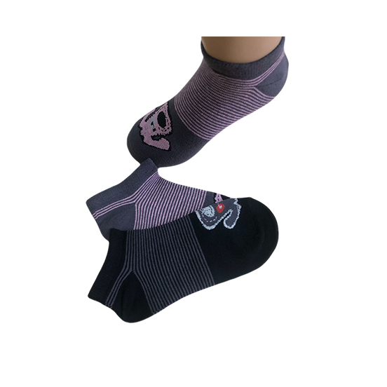 TYPES OF WOMEN'S SOCKET SOCKS WITH DOG PATTERN