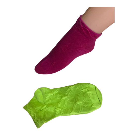 WOMEN'S SOCKET SOCKS WITH MESH PATTERN