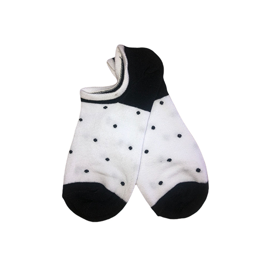 WOMEN'S BABET SOCKS WITH DOT PATTERN